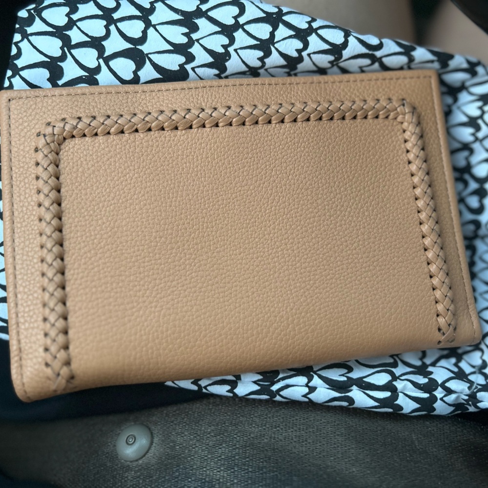 Brighton Tan Leather Wallet